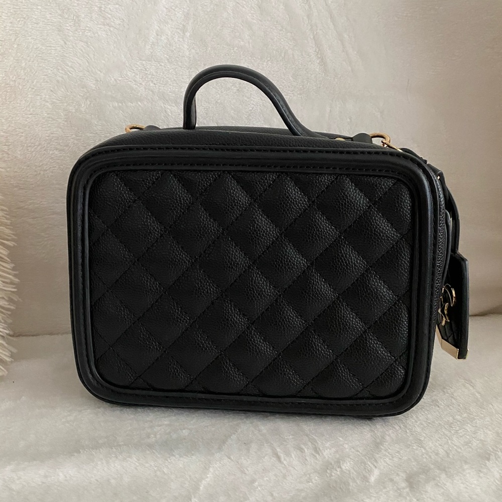 Black Quilted Handbag